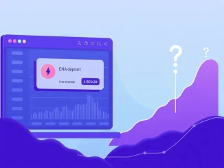 On-chain data visualization showing a significant Ethena ENA deposit to Binance, indicating potential market shifts for Ethena ENA.