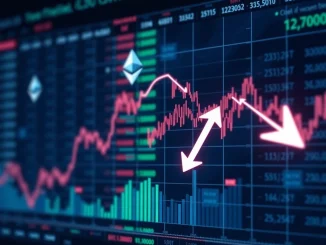 Chart showing US Spot ETH ETFs experiencing significant ETH outflows, impacting the broader Ethereum market.