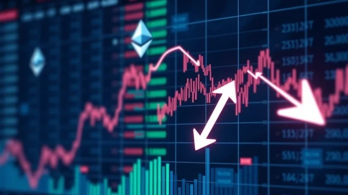 Ethereum ETFs: US Spot ETH ETFs Experience Crucial Outflow Shift Chart showing US Spot ETH ETFs experiencing significant ETH outflows, impacting the broader Ethereum market.