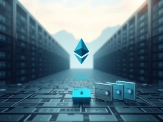 A chart showing a significant Ethereum (ETH) withdrawal event from FalconX, representing institutional investor activity and long-term holding.