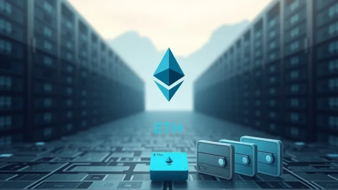 Massive Ethereum (ETH) Withdrawals: Five New Wallets Secure $700M A chart showing a significant Ethereum (ETH) withdrawal event from FalconX, representing institutional investor activity and long-term holding.