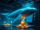 A digital whale transfers a large ETH deposit to Bybit, symbolizing significant movement by an Ethereum holder.