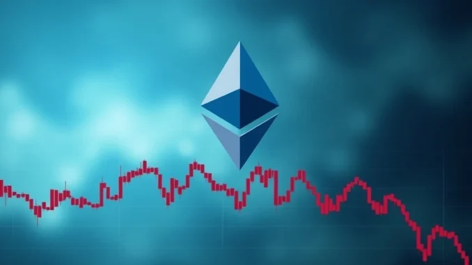 Visualizing Ethereum's RSI entering oversold territory, indicating a potential market bottom and a significant turning point.