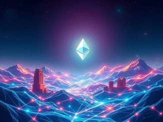 A dynamic visual representing Ethereum's strongest cycle ever, highlighting growth from institutional demand and staking activity.