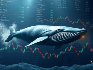 An Ethereum whale makes a significant profit after a four-year hold, symbolizing strategic long-term crypto investing.