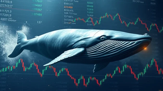An Ethereum whale makes a significant profit after a four-year hold, symbolizing strategic long-term crypto investing.