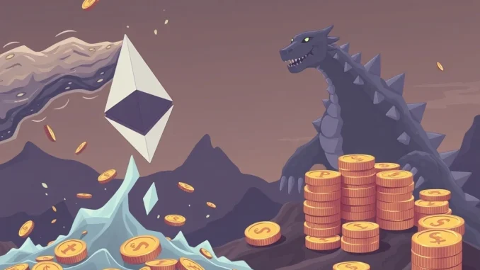 Visualizing ETHzilla's significant $47M ETH deposit into Puffer Finance, boosting the liquid restaking ecosystem.