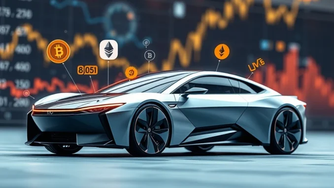 Faraday Future Crypto arm pursuing a public listing, symbolizing a strategic move into digital finance and innovation.