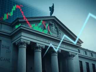 A Federal Reserve building represents the crucial Fed rate cut decision expected in September, impacting global markets.