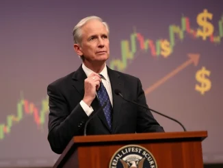 Gavel on financial documents symbolizing potential Fed rate cuts and their impact on the economic outlook.