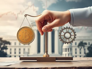 Jerome Powell signaling potential Fed rate cuts amid economic balancing act by the US Federal Reserve.