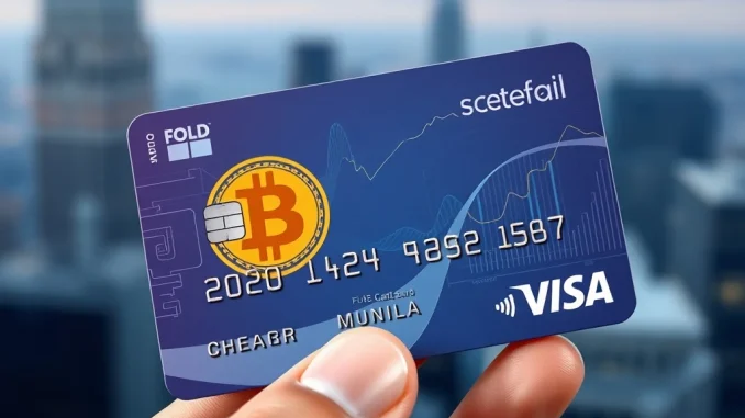 Revolutionary BTC Cashback Credit Card: Fold Unveils Exciting Stripe and Visa Partnership Fold's new BTC cashback credit card, showcasing Bitcoin rewards and the Stripe Visa partnership, poised for digital payments.