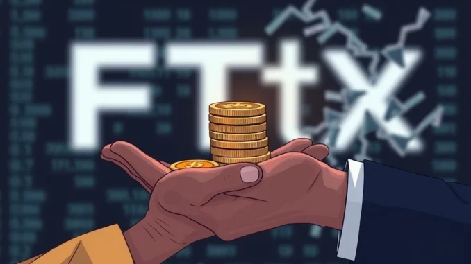 FTX Repayment: Crucial $1.6 Billion Distribution Offers Hope to Creditors A visual representation of money being transferred, symbolizing the significant FTX repayment to creditors following the crypto bankruptcy.