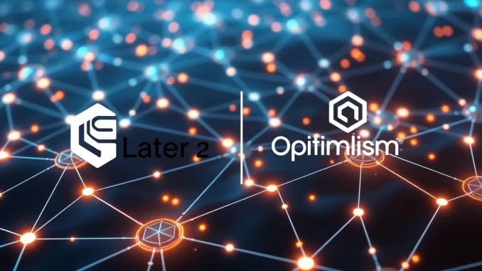 A visual representation of the secure and efficient operations of the new Gate Layer 2 network, powered by Optimism's OP Stack.