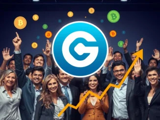 Gemini's triumphant IPO celebration, showing the impact of its $425M raise on the cryptocurrency exchange landscape.