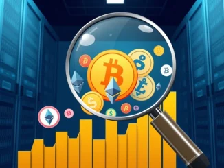 Visualizing the Hashdex NCIQ fund's strategic expansion into diverse crypto assets under SEC scrutiny, symbolizing growth in digital asset investments.