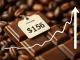 A visual representation of rising chocolate prices and cocoa costs, reflecting Hershey's recent price hike.