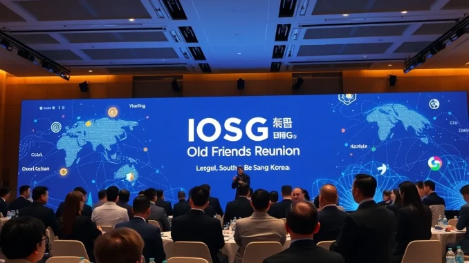 IOSG Ventures Unveils Crucial Old Friends Reunion Event for Web3 Future Attendees gather at the IOSG Ventures Old Friends Reunion event, discussing the future of Web3 applications and blockchain innovation.