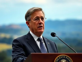 Jerome Powell discusses tariffs and inflation, clarifying Federal Reserve's view on US economic outlook.