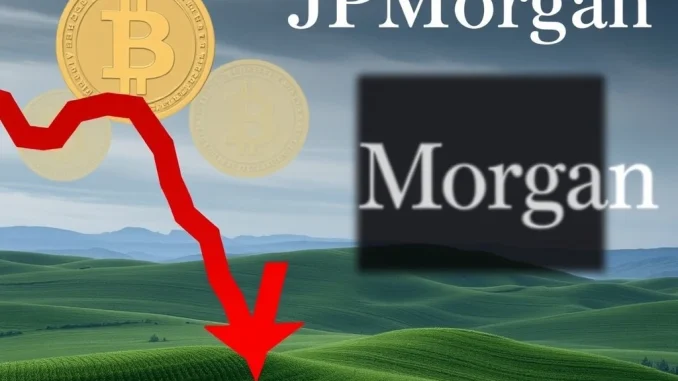 JPMorgan's analysis of S&P 500 rejection for crypto investments, signaling market caution and fatigue.
