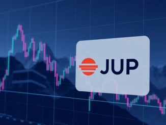 A graphic representing the launch of the **Jupiter ETP** by 21Shares on the SIX Swiss Exchange, signifying new digital asset investment opportunities.