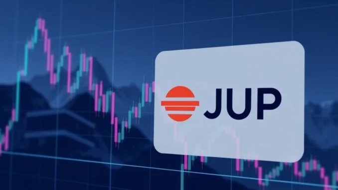 A graphic representing the launch of the **Jupiter ETP** by 21Shares on the SIX Swiss Exchange, signifying new digital asset investment opportunities.