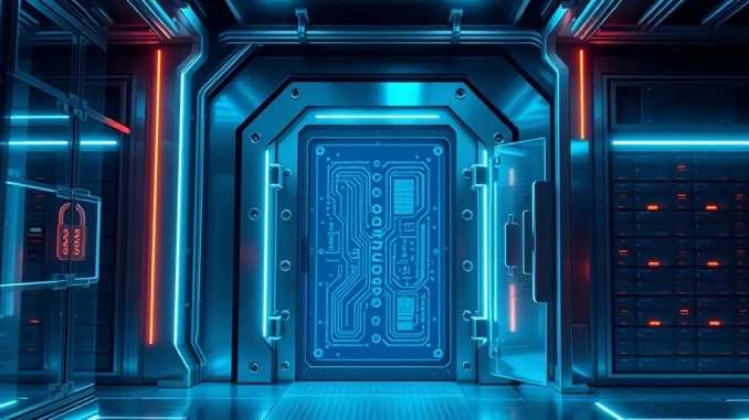 KeyCorp's secure crypto custody initiative, reflecting its commitment to managing institutional digital assets safely.