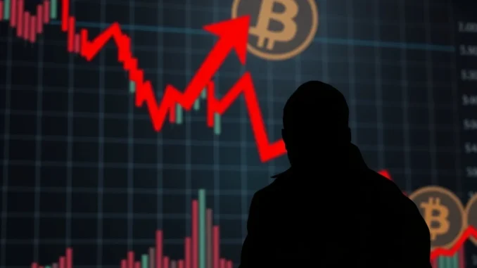 Chart illustrating the steep KindlyMD NAKA stock price plunge caused by insider selling, impacting Bitcoin holdings.