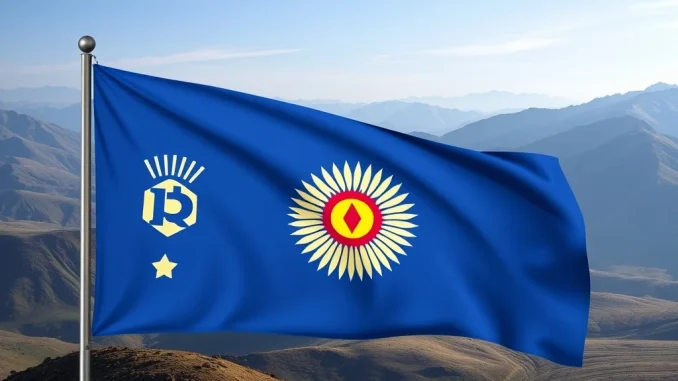 Visualizing Kyrgyzstan's landmark decision to establish national crypto reserves and state-led crypto mining operations.