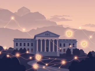 Lagrange SEC meeting on digital asset regulation and privacy, symbolizing the balance between oversight and innovation.