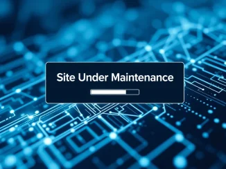 Lineascan maintenance screen indicating delayed blockchain data updates for Linea blockchain users.