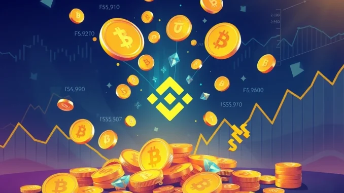 Visualizing **Longling Capital's** significant multi-asset crypto deposit, including WLD, ETH, and USDT, to the Binance exchange.