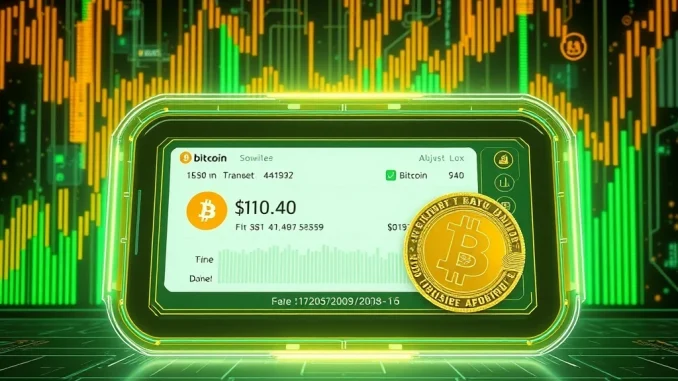 Visualizing a massive Bitcoin transfer of $680M from FalconX, symbolizing significant on-chain crypto address activity and digital wealth.