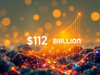 Graph showing Momentum DEX's cumulative trading volume exceeding $12 billion, signifying its growth and impact on the Sui ecosystem.