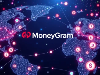 MoneyGram stablecoins integration revolutionizes global remittances, symbolizing digital finance innovation.