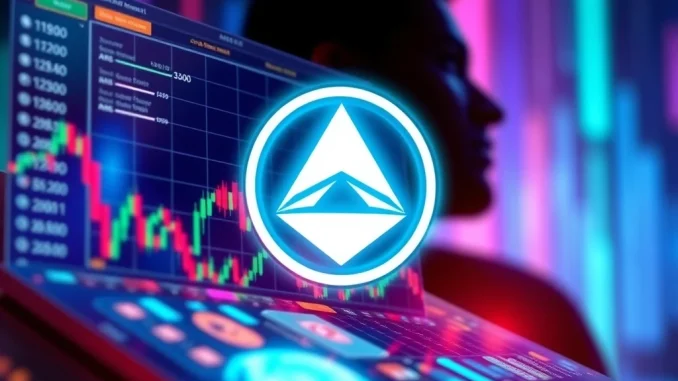 Digital wallet screen displaying ASTER token value and MrBeast crypto holdings, signifying a significant celebrity investment in digital assets.