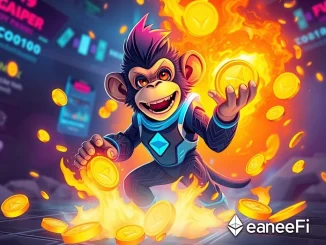 Multiverse Monkey MMON tokens burning, representing the significant supply reduction and its positive impact on the GameFi project's economy.