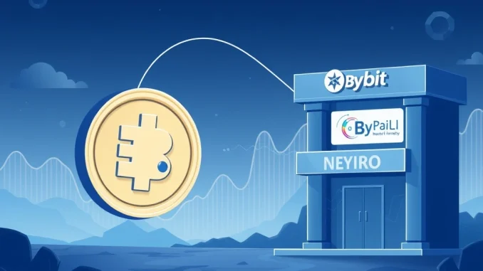 Visualizing the substantial NEIRO token deposit by Trend Research to Bybit, signaling potential crypto market shifts.
