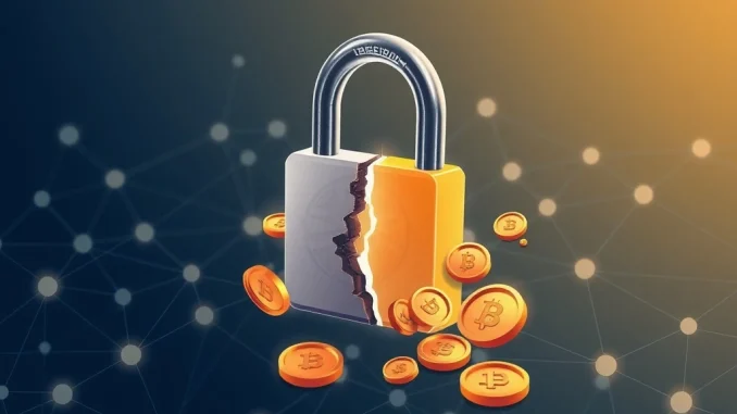 Illustrates Nemo Protocol's plan to issue NEOM debt tokens for crypto hack compensation on the Sui blockchain, symbolizing recovery and trust.