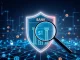 NYDFS blockchain analytics mandate depicted by digital security protecting financial institutions and virtual currency transactions.