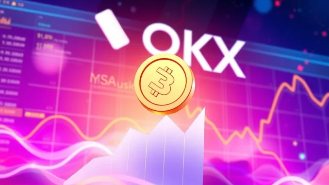 OKX exchange interface displaying the new USD1 crypto listing, symbolizing expanded digital asset opportunities.
