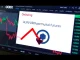 A digital screen displaying the OKX delisting announcement for UXLINK perpetual futures, highlighting the critical update for crypto traders.