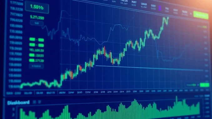Digital charts show on-chain perpetual futures trading volume exceeding $50B, highlighting significant DeFi growth in on-chain perpetual futures.