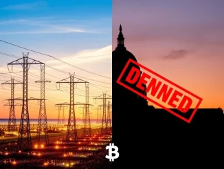 Visualizing the denied OpenVPP U.S. government partnership claim and the resulting crypto controversy. Highlights regulatory scrutiny.