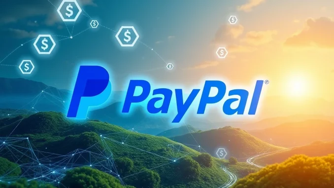 PayPal Ventures' investment in the Stable Layer 1 blockchain, signifying a future where PYUSD powers secure digital transactions.