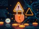 A broken digital lock icon represents a potential Pendle hack, highlighting urgent DeFi security concerns for PT/YT tokens.