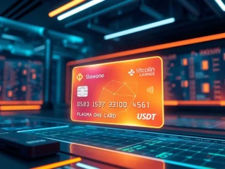 Visualizing the future of finance with Plasma One, a stablecoin neobank enabling secure USDT transactions and digital banking services.