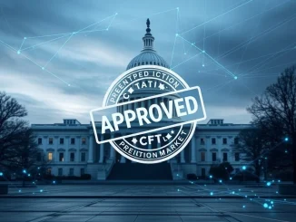 Polymarket's platform receives a significant CFTC approval, symbolizing a new era for decentralized prediction markets in the US.