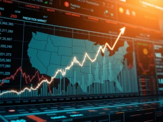 Polymarket's impressive valuation surge to $10 billion, signaling its significant growth and US market expansion in the prediction market.