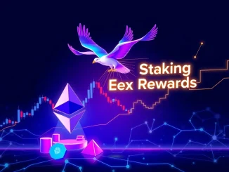 Rex-Osprey's new Ethereum Staking ETF offering ETH staking rewards, symbolizing innovation in US crypto investment.